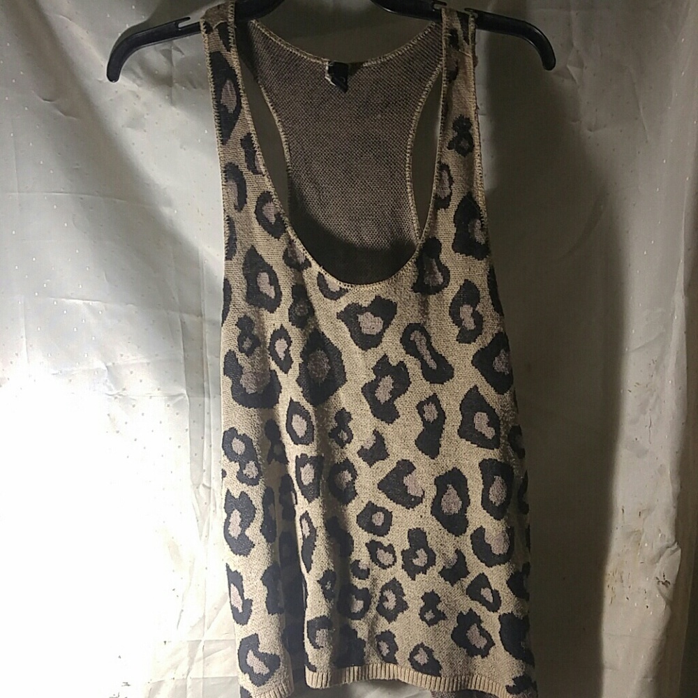 Leopard print tank
